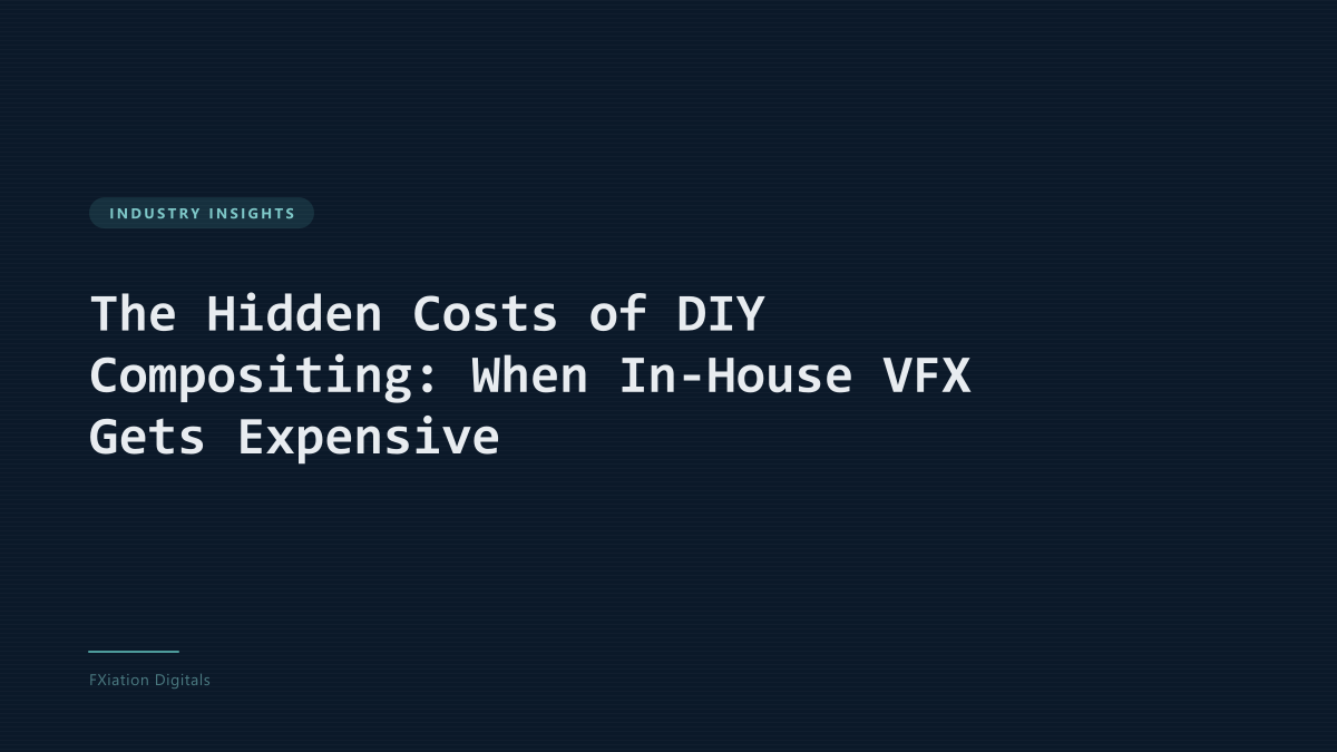 The Hidden Costs of DIY Compositing: When In-House VFX Gets Expensive