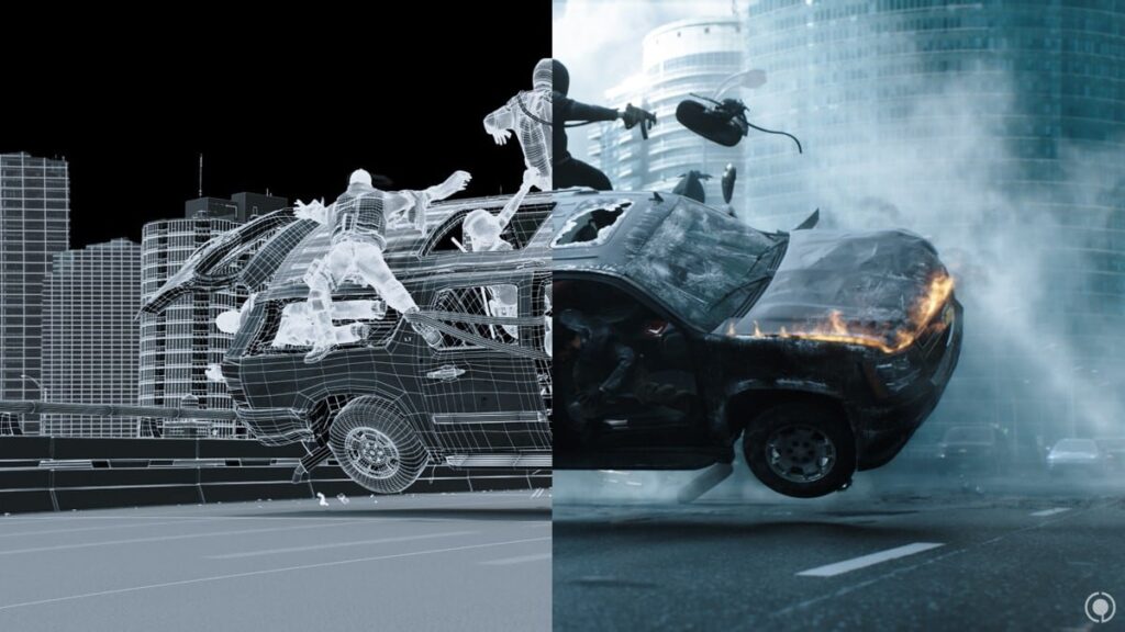 VFX Before and After